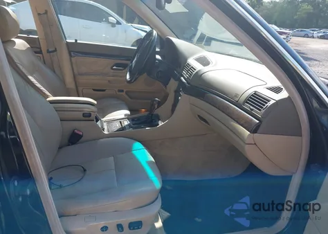 1995 BMW 740 I Automatic из США, поврежденный, VIN WBAGF6327SDH08206